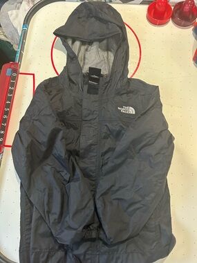 The North Face HyVent Black Hooded Shell Jacket